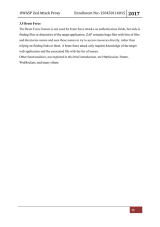 Zed Attack Proxy (ZAP) | PDF