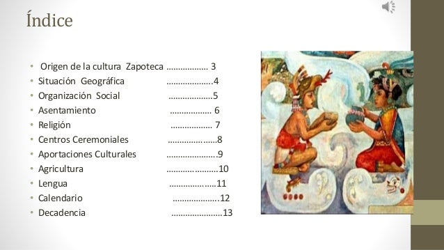 Cultura Zapoteca