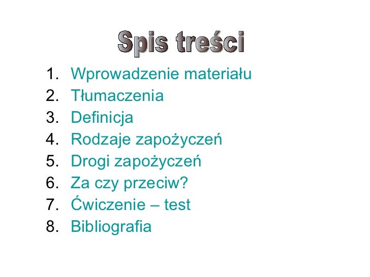 Zapożyczenia w języku polskim