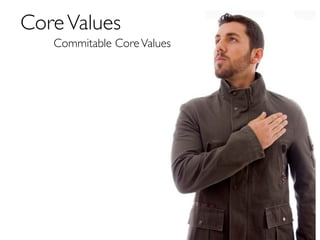 Core Values
   Commitable Core Values
 
