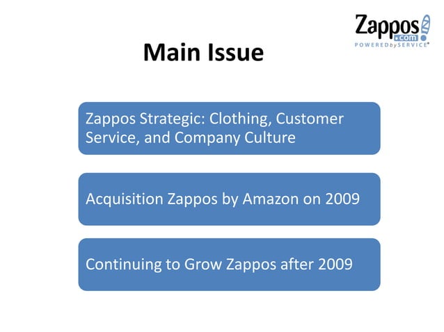 zappos facing competitive challenges case study pdf