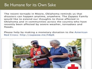 Be Humane for its Own Sake
 