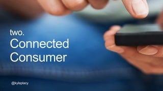 @kyleplacy
two.
Connected
Consumer
@kyleplacy
 