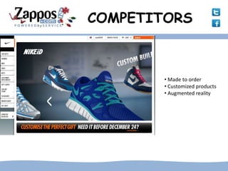 COMPETITORS



        • Made to order
        • Customized products
        • Augmented reality
 