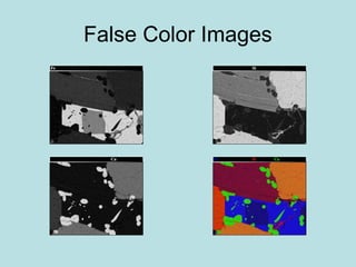 False Color Images
 