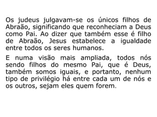 Pelo texto, não temos como saber se Zaqueu
somente tinha o interesse em ver Jesus ou
se, dentro de seu coração, alimentava o de-
sejo de conversar com ele para conhecer sua
doutrina.
O que é mais provável é que Zaqueu sabia
da fama de Jesus, porquanto, numa outra
oportunidade, à porta de Jericó, ele curou
um cego (Marcos 10,46-52 e Lucas 18,35-
43) ou dois (Mateus 20,29-34), fato esse que
deve ter se espalhado por toda a cidade.
 