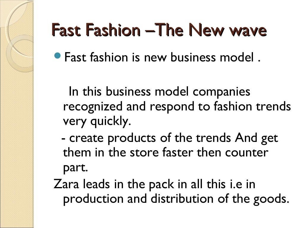 Zara PPT By Bhuvneshwar