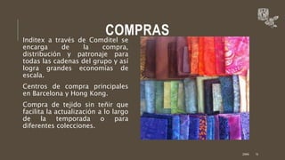 Comditel Cadena de Suministros - ZARA | PPTX