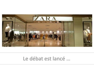 Le débat est lancé …
 