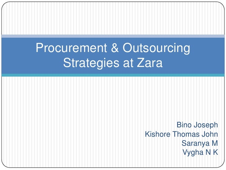 Zara Procurement strategy