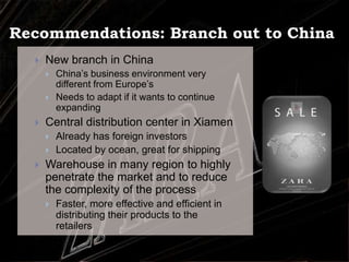 ZARA: Vertically Integrated Supply Chain