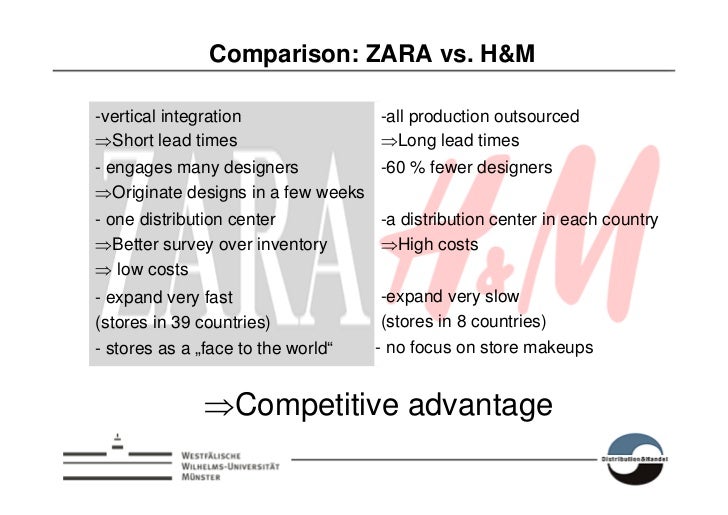 zara and h&m comparison
