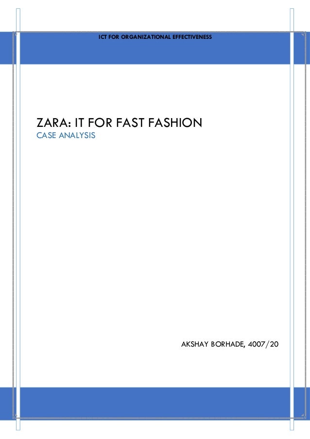 zara it for fast fashion