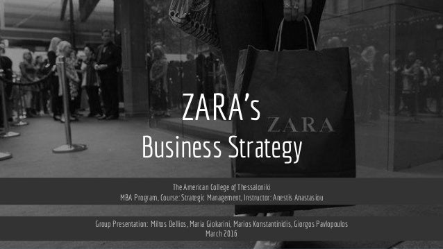 ZARA 's Business Strategy