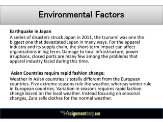 Zara swot & pestle analysis case study % original content