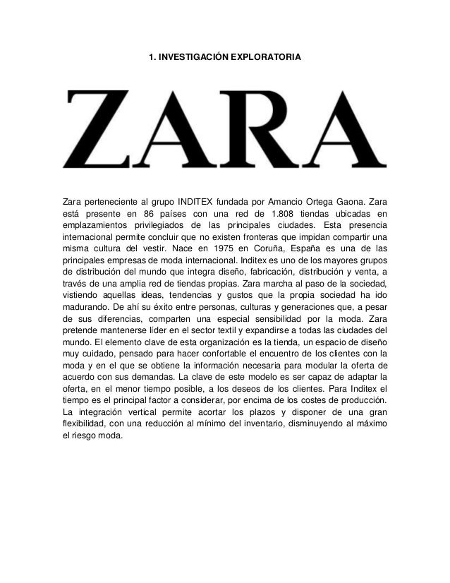 objetivos corporativos de zara El ‘caso zara’ no es nuevo, pero la popularización del valor de su posicionamiento (la empresa que ha ocupado los primeros puestos del ranking merco durante los últimos años) bien merece un pequeño análisis (aquí uno más extenso). objetivos corporativos de zara El ‘caso zara’ no es nuevo, pero la popularización del valor de su posicionamiento (la empresa que ha ocupado los primeros puestos del ranking merco durante los últimos años) bien merece un pequeño análisis (aquí uno más extenso).