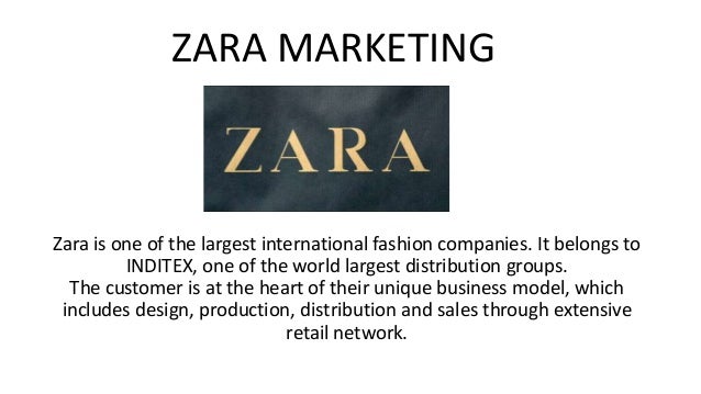 what type of business is zara