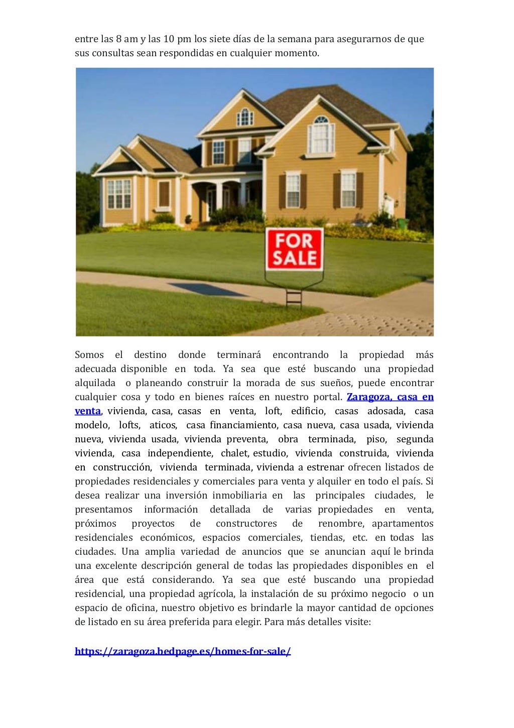 Zaragoza anuncios clasificados de inmuebles en venta casas, condo…