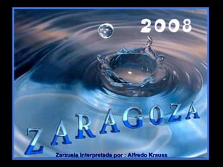 Zarzuela interpretada por : Alfredo Krauss 