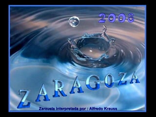 Zarzuela interpretada por : Alfredo Krauss
 