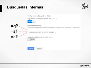 Búsquedas Internas

=q?
=s?
=a?

@tvillaro

 