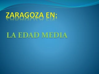 LA EDAD MEDIA
 