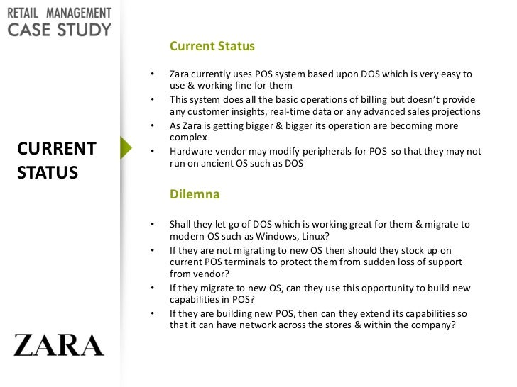 zara case operation management This paper is based on case study on operation management and positioning strategy of zara, one of the world's fastest growing manufacturers of fashion clothing. zara case operation management This paper is based on case study on operation management and positioning strategy of zara, one of the world's fastest growing manufacturers of fashion clothing.