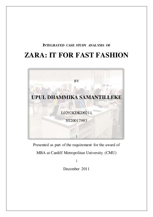 zara it for fast fashion
