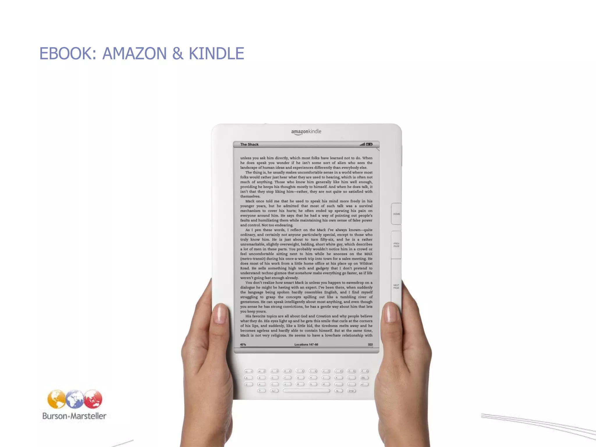 EBOOK: AMAZON & KINDLE 