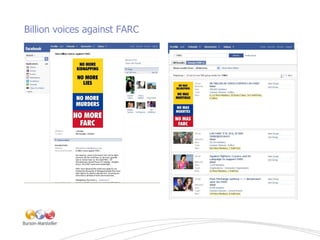 Billion voices against FARC 