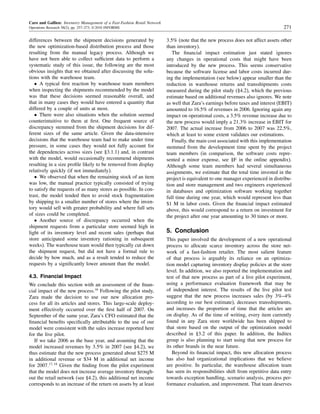 Inventory Management of a Fast-Fashion Retail Network | PDF