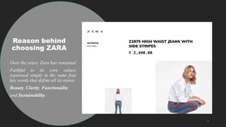 Zara Values Zara abstract brand study and latest trends in International business ...