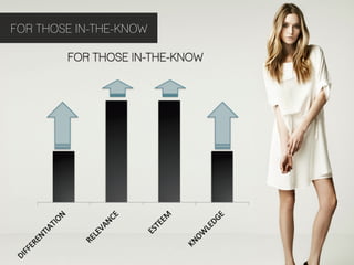 FOR THOSE IN-THE-KNOW

         FOR THOSE IN-THE-KNOW
 