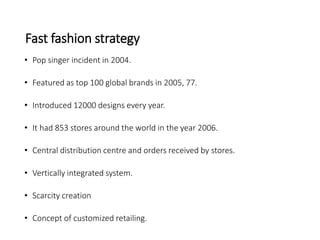 Zara supply chain management