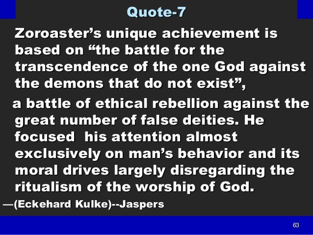 Zarathushtra S Gathas 1 C