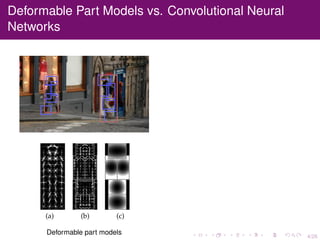 4/26
Deformable Part Models vs. Convolutional Neural
Networks
Deformable part models
 
