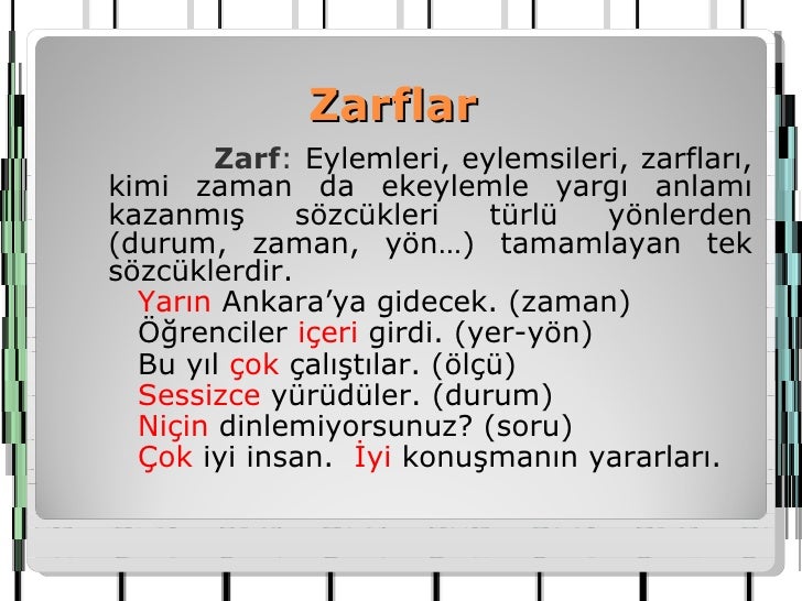 zarflar