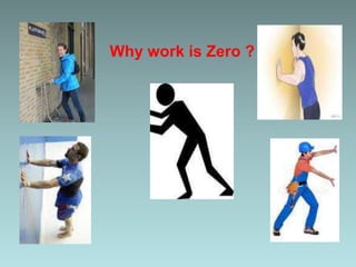 Why work is Zero ?
 
