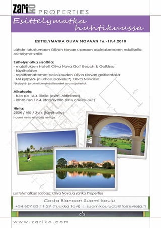 Zariko Messuesite 2010