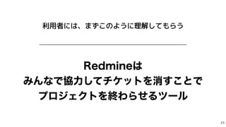 利用者には、まずこのように理解してもらう
3FENJOF͸
 
ΈΜͳͰ‫ͯ͠ྗڠ‬νέοτΛফ͢͜ͱͰ
 
ϓϩδΣΫτΛऴΘΒͤΔπʔϧ

 