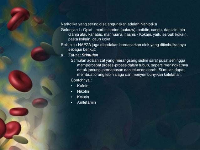 Zat adiktif dan psikotropika