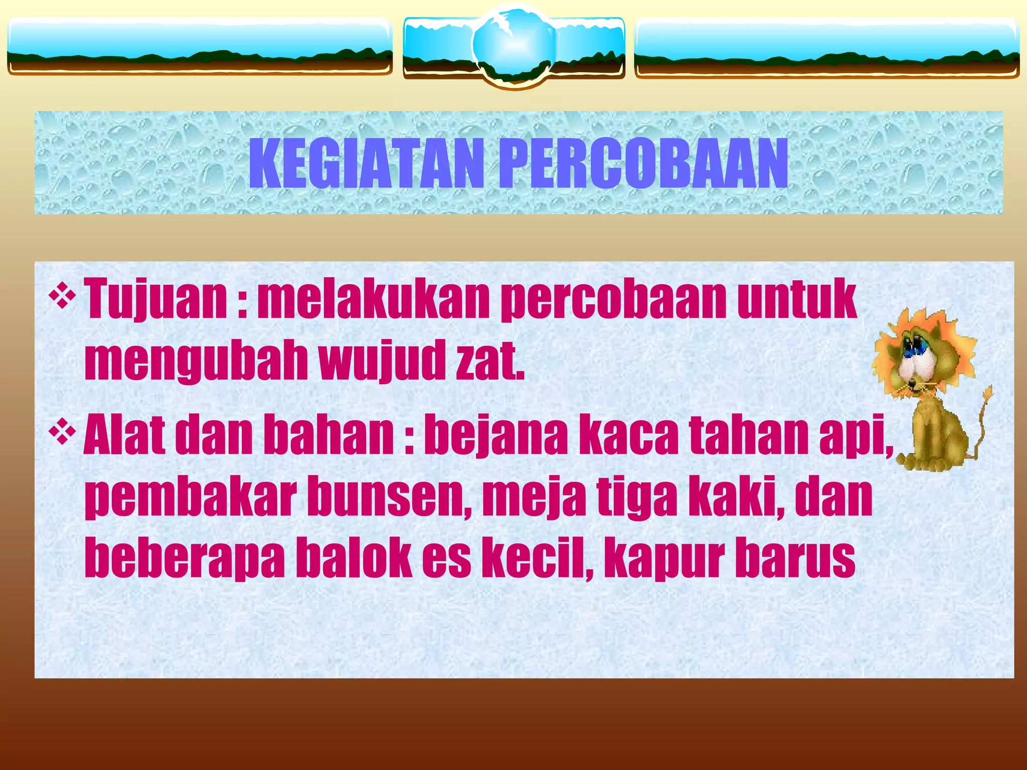 Zat dan wujudnya | PPT