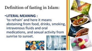 ramadan fasting and medication