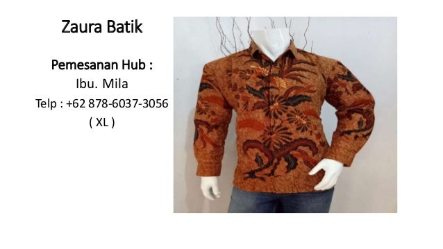 Hub 62 878 6037 3056 XL Produsen Batik  Modern  