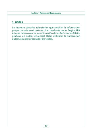 Guía  basada en las normas APA 6a. ed. (2015I
