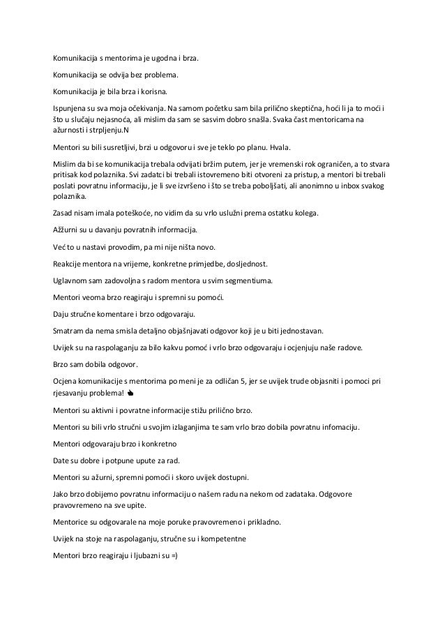 Što napisati u primjerima svog dating profila