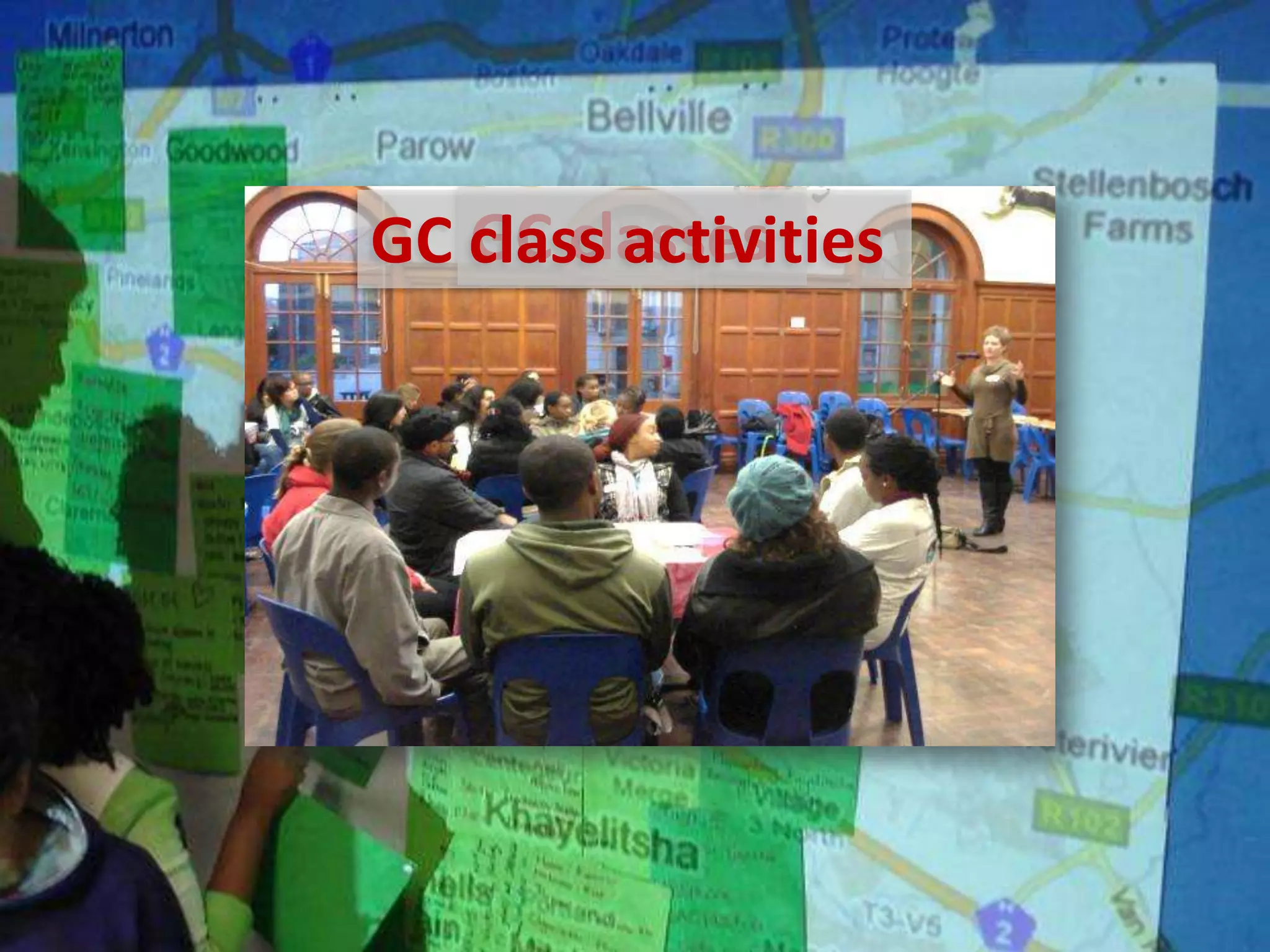 GC classesGC class activities
 