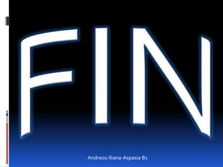 Andreou Iliana-Aspasia B1
 