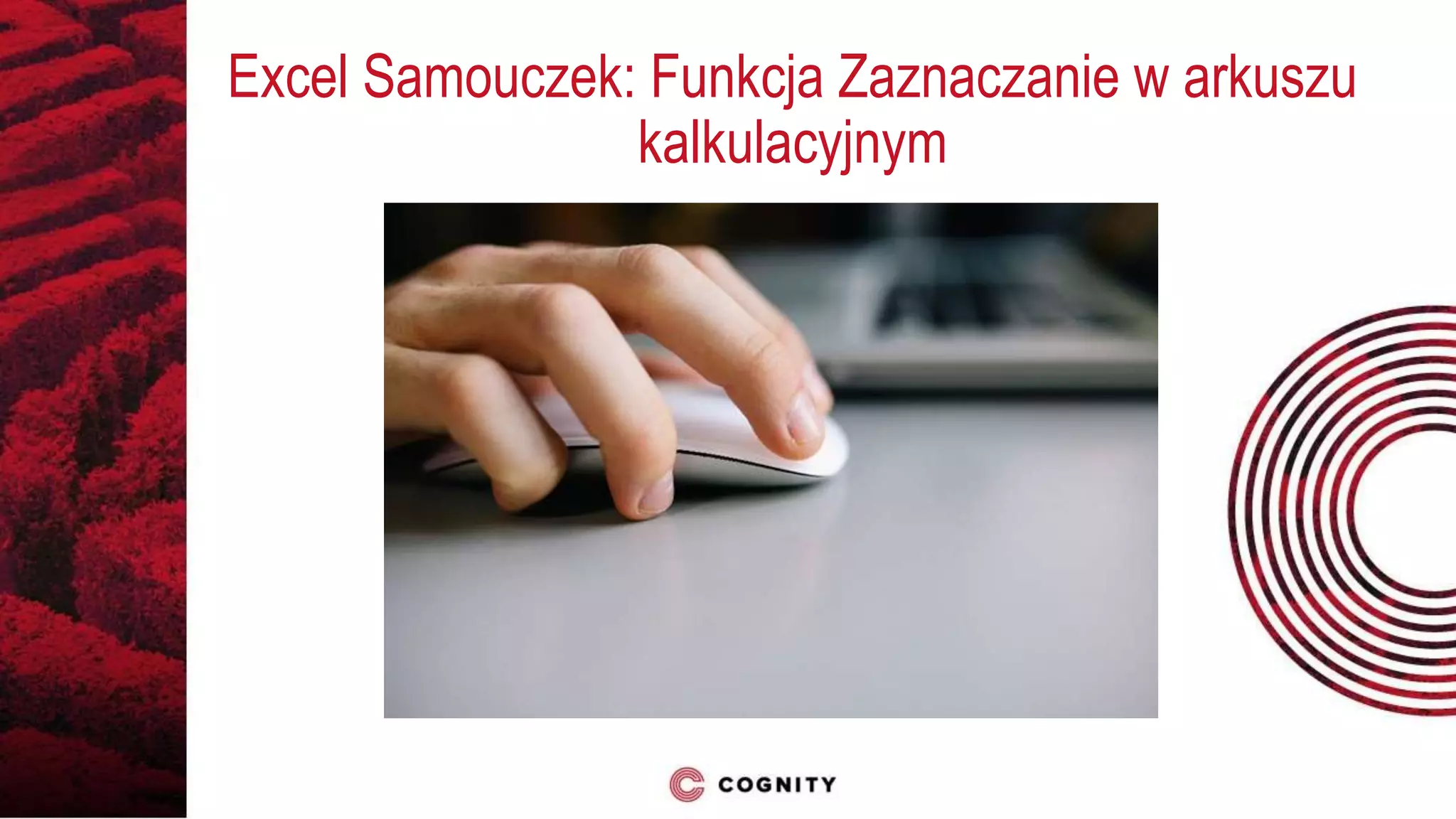 Samouczek Excel - Zaznaczanie w programie MS Excel | PPT