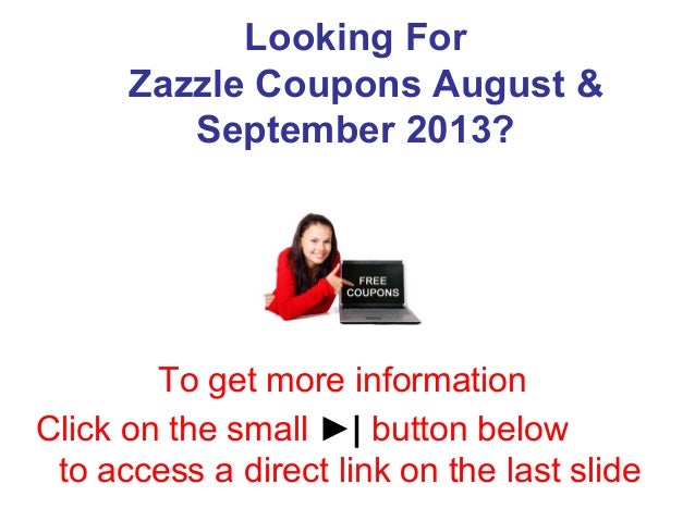 Zazzle coupons august 2019